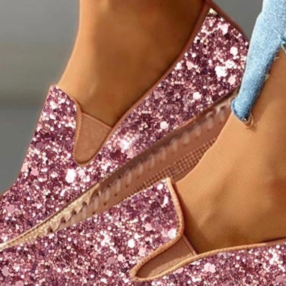 Shoes - COPY - Women Casual Rhinestone Loafers